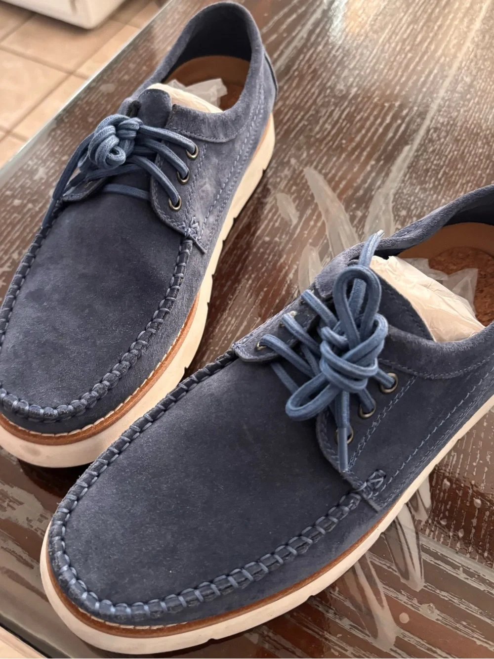 Steve Madden suede upper